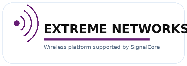 Extreme Networks wireless platform