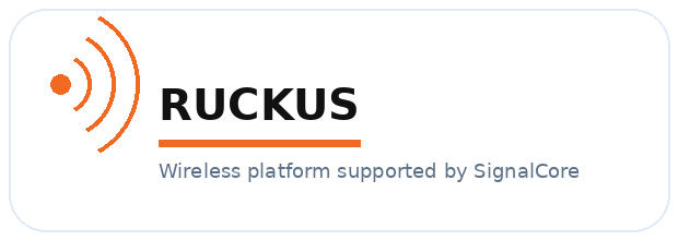 RUCKUS wireless platform
